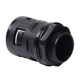 Plastic corrugated nylon metric quick connector