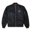 Converse casual men's and women's stand collar baseball jacket retro