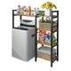 Washing machine storage rack bathroom storage rack