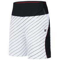 FILA official mens woven sports shorts 2024 summer new tennis full-print five-point pants