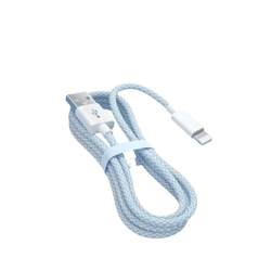 Taming fast charging cable usb ເຫມາະສໍາລັບ apple iphone13 ຂະຫຍາຍ 14 ອຸປະກອນ 12promax ໂທລະສັບມືຖື pd20w ສາຍສາກ ipad flash charging 118p ບວກ 2 ແມັດ x car 7plus/xr braided interface