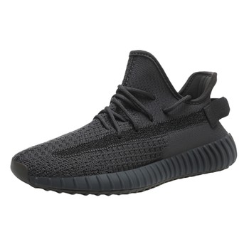 Plus velvet autumn and winter baiyi coconut shoes men's 350 warm soft-soled casual shoes really popular sports shoes running shoes men's shoes