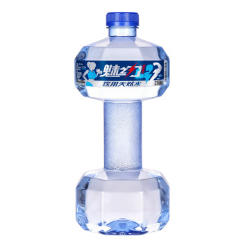 Charm drinking natural water dumbbell water large bottle daily drinking water sports fitness healthy drinking bottled water