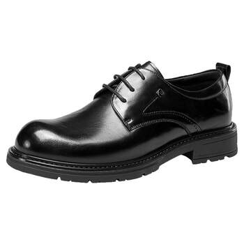 Yierkan autumn first-layer cowhide formal business leather shoes