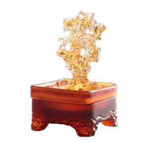 Taihu stone glazed incense burner home indoor crystal Zen incense burner plate incense burner incense road aromatherapy burner incense seal