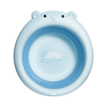 October crystal washbasin newborn baby foot wash pp basin childrens foldable basin small washbasin home