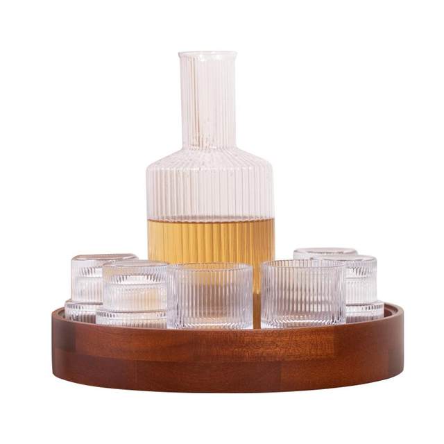 Shuai Xiangrui household round rotatable tray