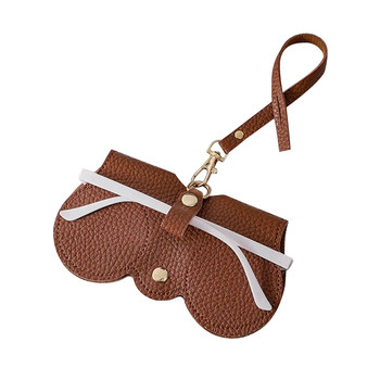 Glasses storage bag portable women's sunglasses box protective cover