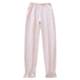 Sweet and fresh women's pure cotton trousers