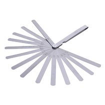 Green forest feeler gauge thickness gauge high-precision gap gauge stainless steel feeler gauge piece 0 01-1 0mm single piece