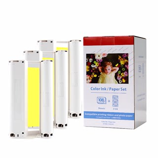 Canon photo paper 6 inch 1200cp1300 ink cartridge 900cp910 ribbon photo printer 710RP KP108IN