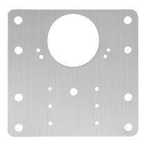 柜门合页修复神器柜门固定板合页修复片不锈钢铰链荷叶固定板橱柜