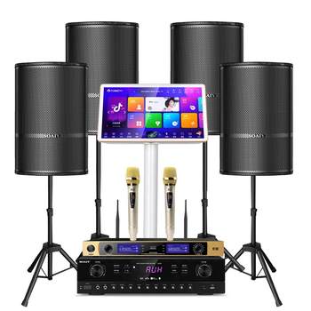 Sony ericsson wooden 10-inch karaoke machine set