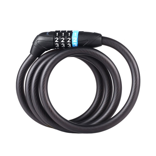 喜德盛自行车四位密码锁003防盗加粗公路车山地车专用锁骑行装备