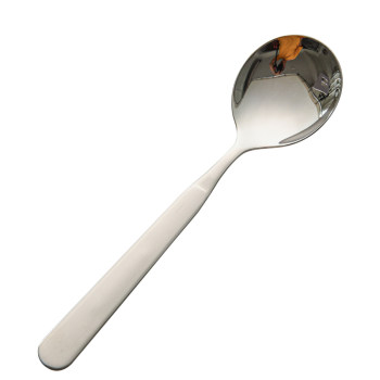 316 stainless steel round head spoon chinese style meal spoon