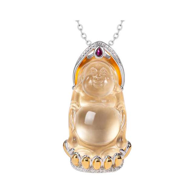 Design new Chinese style Buddha Pendant Necklace