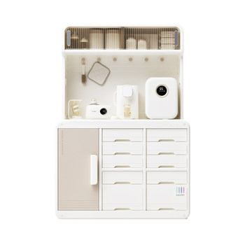 Leqin large countertop feeding table storage cabinet