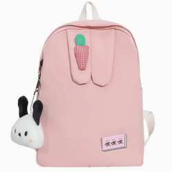 Children's school bag, tutoring bag, nylon backpack, primary and secondary school student cram school female Korean style casual girl cute backpack