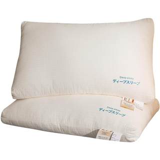 Japanese-style raw cotton soybean pillow neck support to aid sleep