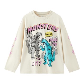 Mqd children's clothing boys' long-sleeved t-shirt 2025 spring new children's bottoming shirt versatile tops