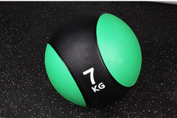 Solid rubber medicine ball Medicine Ball Gravity Ball Fitness Ball Waist and Abdominal Training Agility Sports 3kg