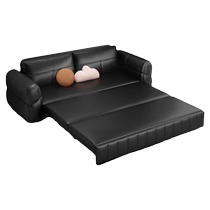 Senzong sofa bed is a multifunctional all-in-one foldable storage anti-cat claw cream style home living room small apartment