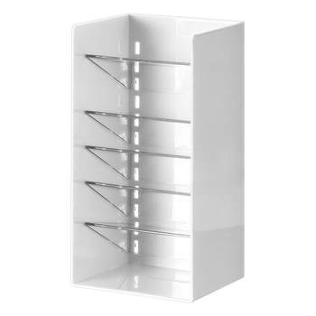 Lazy corner mirror cabinet for cosmetic storage