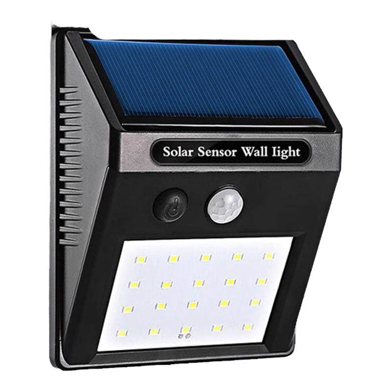 Solar charging automatic sensor light