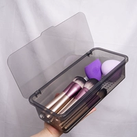 Косметическая губка, кисть, большая коробка для хранения