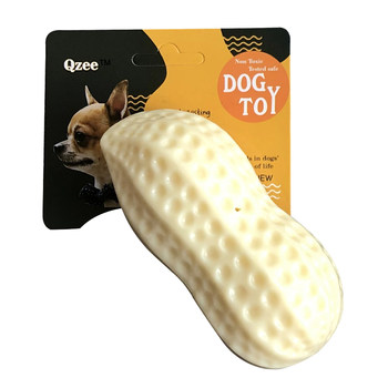 Can make sounds peanut tpr bite pet toy magic