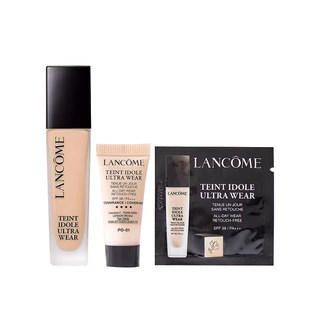 Lancôme long-lasting makeup liquid foundation medium and small sample jingjing pure water foundation cream sheet oily skin concealer long-lasting makeup 5ml color test