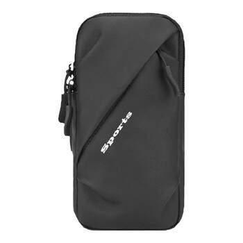 Running cell phone arm bag with customizable logo arm strap
