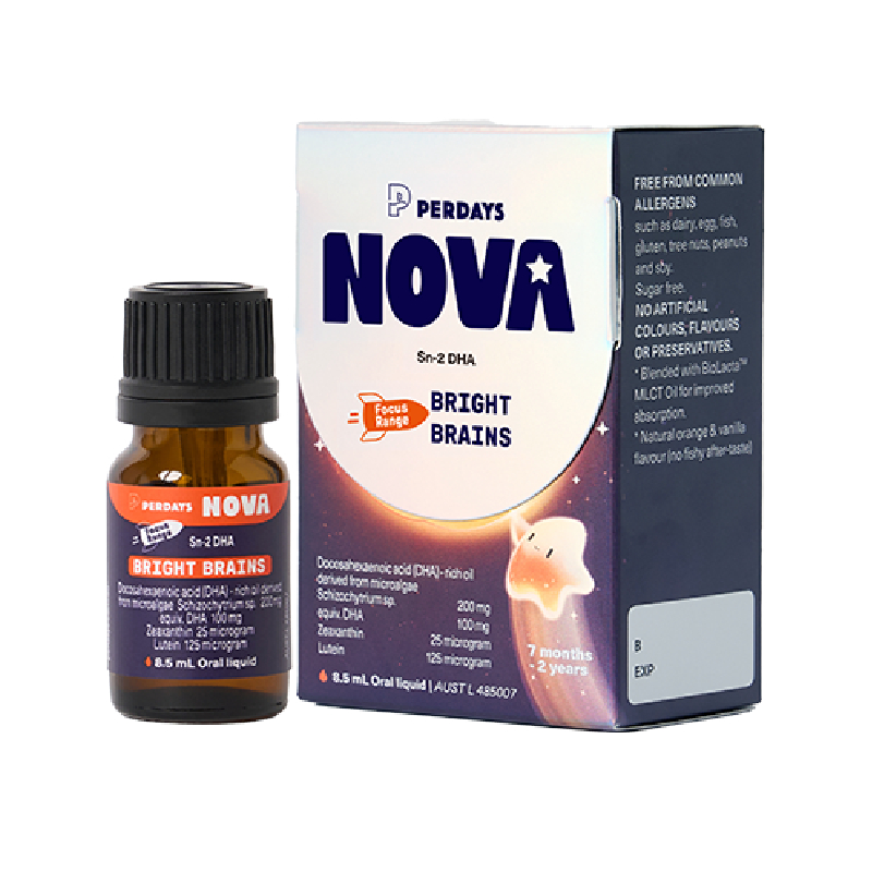 Perdaysnova infants special dha children nova dha algae oil imported over one year old