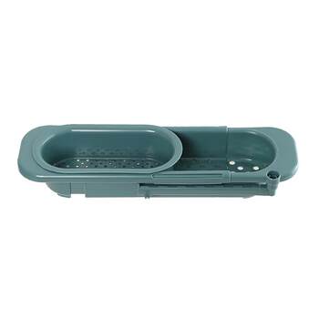 Kitchen sink storage rack sink dishwashing sponge pump