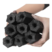 Barbecue charcoal charcoal mechanism charcoal bamboo charcoal barbecue carbon hexagonal charcoal resistant to burning charcoal outdoor hot pot carbon smokeless carbon charcoal barbecue