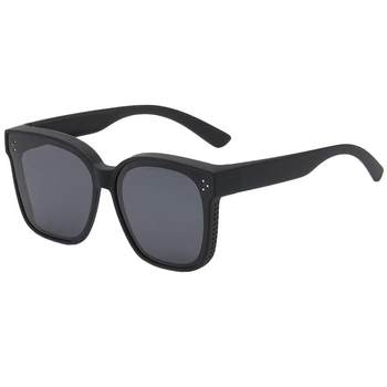 ຊຸດແວ່ນຕາກັນແດດ, myopia sunglasses clip-on celebrity folding sunglasses, anti-UV sunglasses for women, sun protection