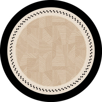Round carpet, living room, antique style, new style, retro, bedroom, cloakroom, makeup chair, rocking chair, bedside floor mat, easy care