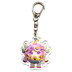 Danzai party pendant small jewelry key chain sound stunning star doll keychain jewelry schoolbag girl elementary school students