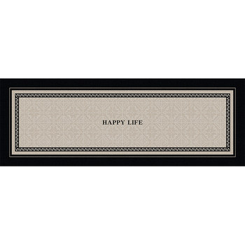 Kitchen mat is waterproof, oil-proof, scratch-resistant and wear-resistant, easy to care for