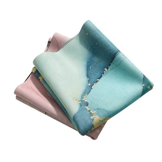 Thin, portable suede non-slip yoga mat towel
