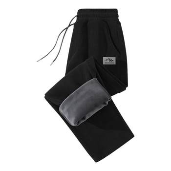 Nn jeanswest chenille fleece pants for men, winter