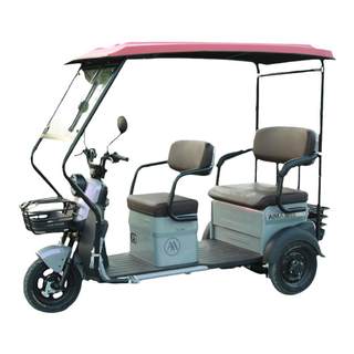 电动三轮车遮阳棚棚休闲小巴士雨棚老年代步车透明全封闭车篷雨篷