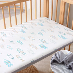 Baby mat bed sheet summer ໄມ້ໄຜ່ fiber sheet ອະນຸບານ mat ເດັກນ້ອຍເກີດໃຫມ່ mattress ເຢັນ soft mattress cover