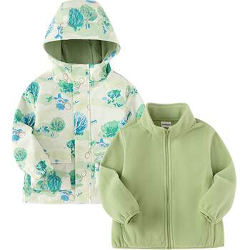 Balabala children's coat 2025 autumn and winter cotton coat