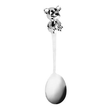 Cute bear stainless steel fork spoon set