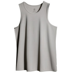 Ice Silk Vest for Men, Cool and Breathable, Plus Size for Big and Tall, Sleeveless Sports T-Shirt, Undershirt, Thin Summer Style
