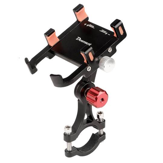 Aluminum alloy mobile phone holder handlebar mounted navigation bracket