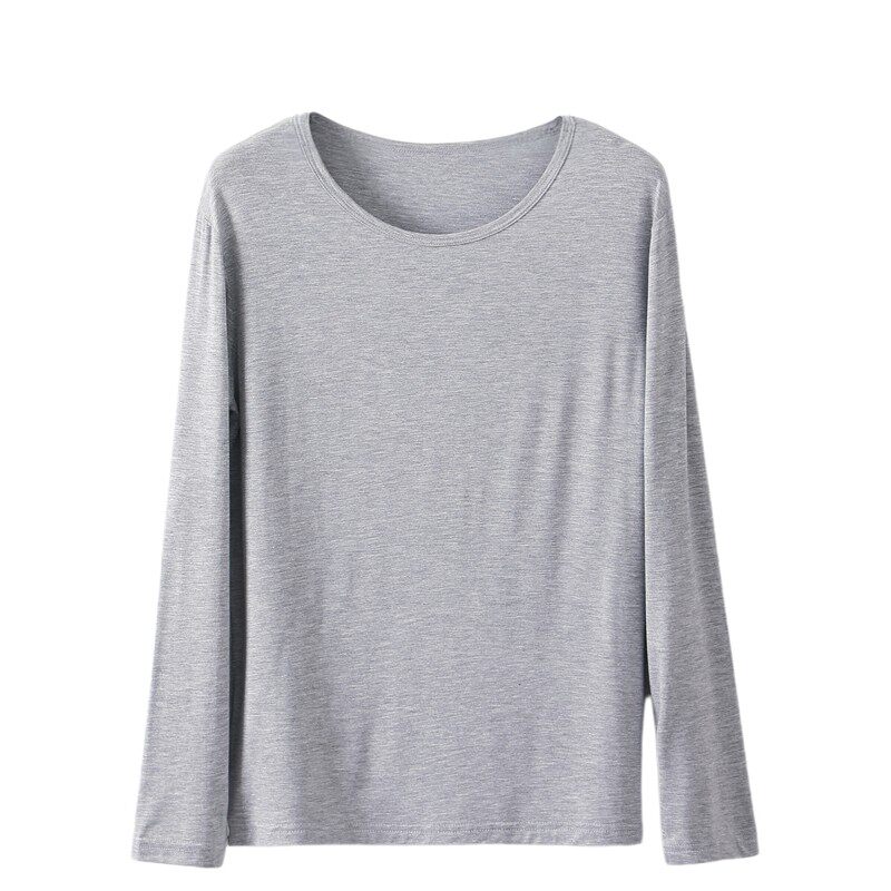 Women's modal thin top autumn base layer shirt