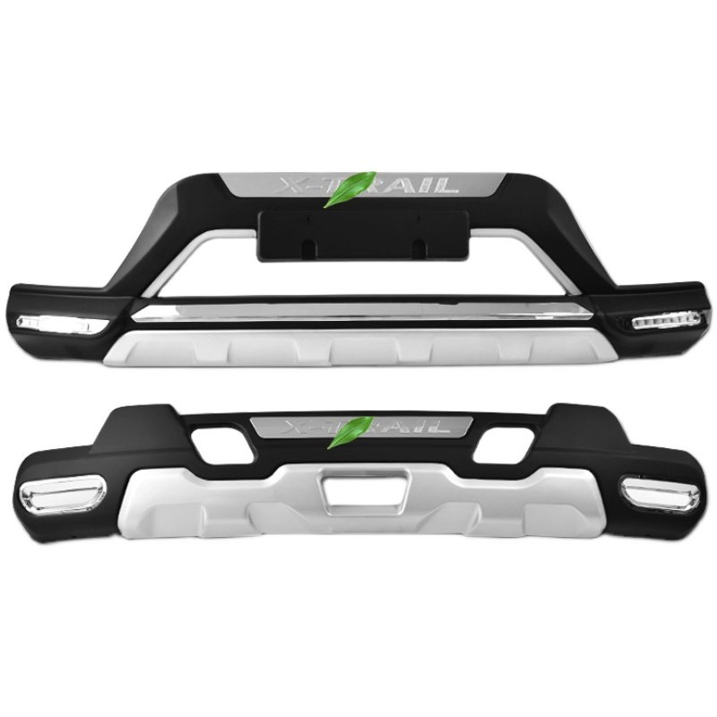 Nissan X-Trail front and rear guards modified bumpers