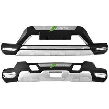 Nissan x-trail front and rear guards modified bumpers